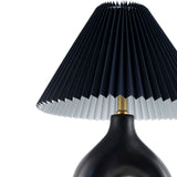 Modern European furniture - Ceramic Cream Linen Table Lamp - www.oroa.com
