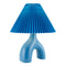 Modern European furniture - Ceramic Cream Linen Table Lamp - www.oroa.com