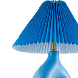 Modern European furniture - Ceramic Cream Linen Table Lamp - www.oroa.com