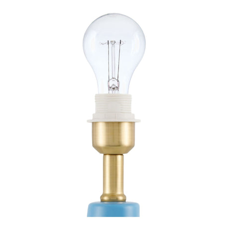 Modern European furniture - Ceramic Cream Linen Table Lamp - www.oroa.com