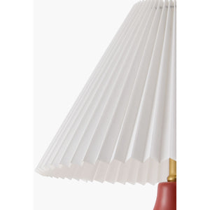   Ceramic White Linen Table Lamp | Oroa.com