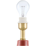 Modern European furniture - Ceramic White Linen Table Lamp - www.oroa.com