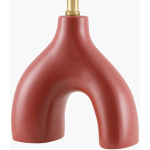   Ceramic White Linen Table Lamp | Oroa.com