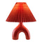 Modern European furniture - Ceramic Cream Linen Table Lamp - www.oroa.com