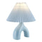 Modern European furniture - Ceramic Cream Linen Table Lamp - www.oroa.com