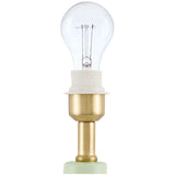 Modern European furniture - Ceramic White Linen Table Lamp - www.oroa.com