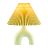 Modern European furniture - Ceramic Cream Linen Table Lamp - www.oroa.com