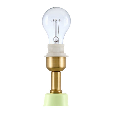 Modern European furniture - Ceramic Cream Linen Table Lamp - www.oroa.com