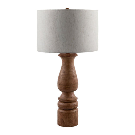 Modern European furniture - Beige Linen Accent Table Lamp - www.oroa.com