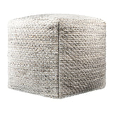 Modern European furniture - Woven Cube Outdoor Pouf - www.oroa.com