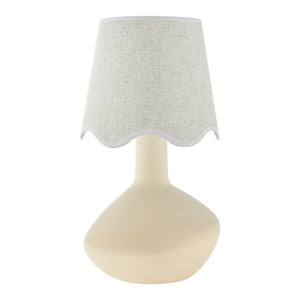   Wavy Rattan Accent Table Lamp | Oroa.com