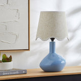Modern European furniture - Wavy Rattan Accent Table Lamp - www.oroa.com