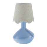 Modern European furniture - Wavy Rattan Accent Table Lamp - www.oroa.com