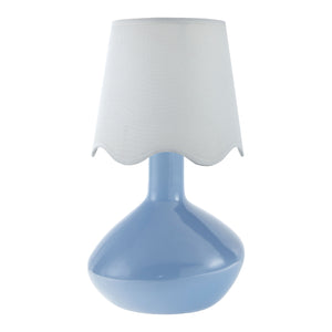   Wavy Rattan Accent Table Lamp | Oroa.com