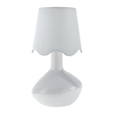 Modern European furniture - Wavy Rattan Accent Table Lamp - www.oroa.com