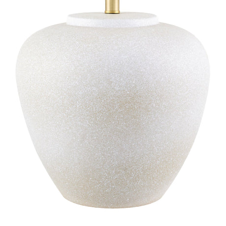Modern European furniture - Ceramic Linen Table Lamp - www.oroa.com