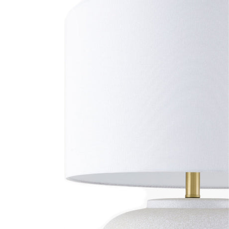Modern European furniture - Ceramic Linen Table Lamp - www.oroa.com