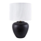 Modern European furniture - Ceramic Linen Table Lamp - www.oroa.com