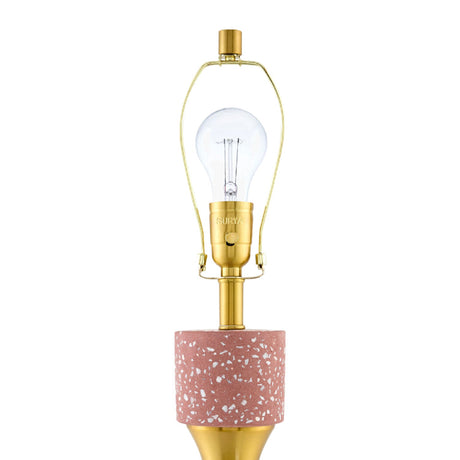 Modern European furniture - Terrazzo Finish Hourglass Table - www.oroa.comLamp