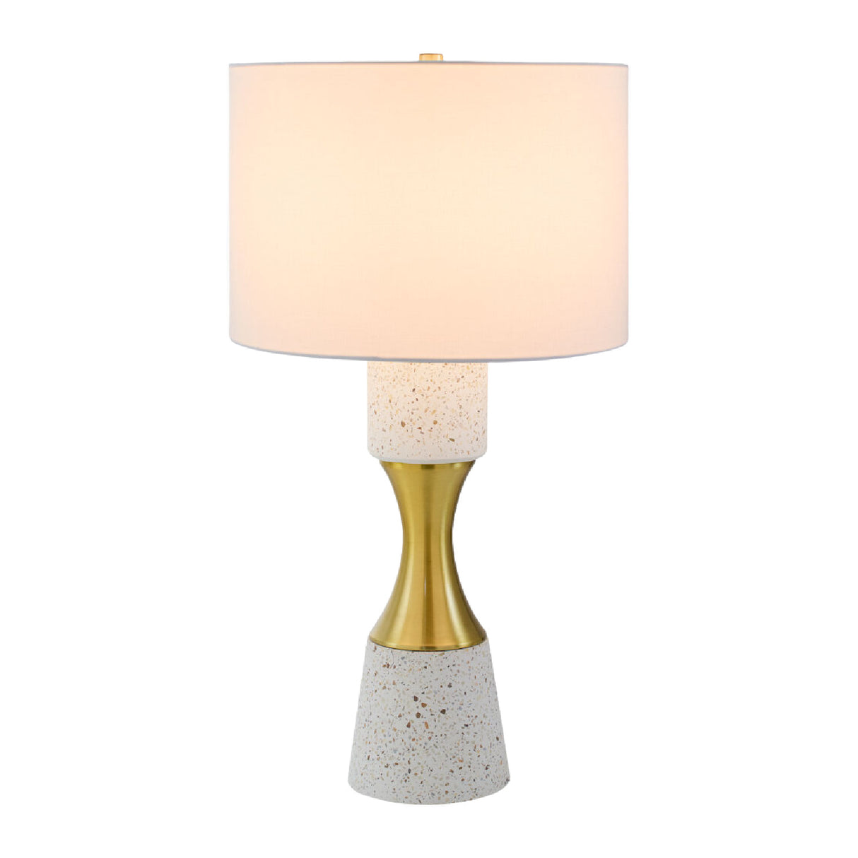  Terrazzo Finish Hourglass Table Lamp | Oroa.com