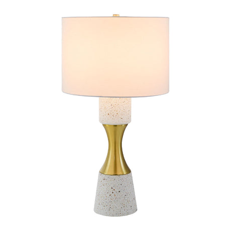 Modern European furniture - Terrazzo Finish Hourglass Table - www.oroa.comLamp
