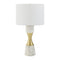 Modern European furniture - Terrazzo Finish Hourglass Table - www.oroa.comLamp