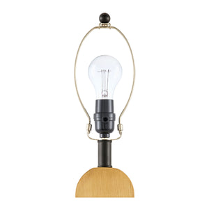   Modern European furniture - Brown Geometrical Base Table Lamp - www.oroa.com | Oroa.com