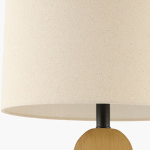  Modern European furniture - Brown Geometrical Base Table Lamp - www.oroa.com | Oroa.com