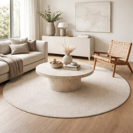   Modern furniture - Hand-Woven Minimalist Round Carpet - www.oroa.com | Oroa.com