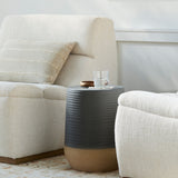 Modern European furniture - Cylindrical Ceramic Garden Stool - www.oroa.com