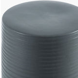 Modern European furniture - Cylindrical Ceramic Garden Stool - www.oroa.com