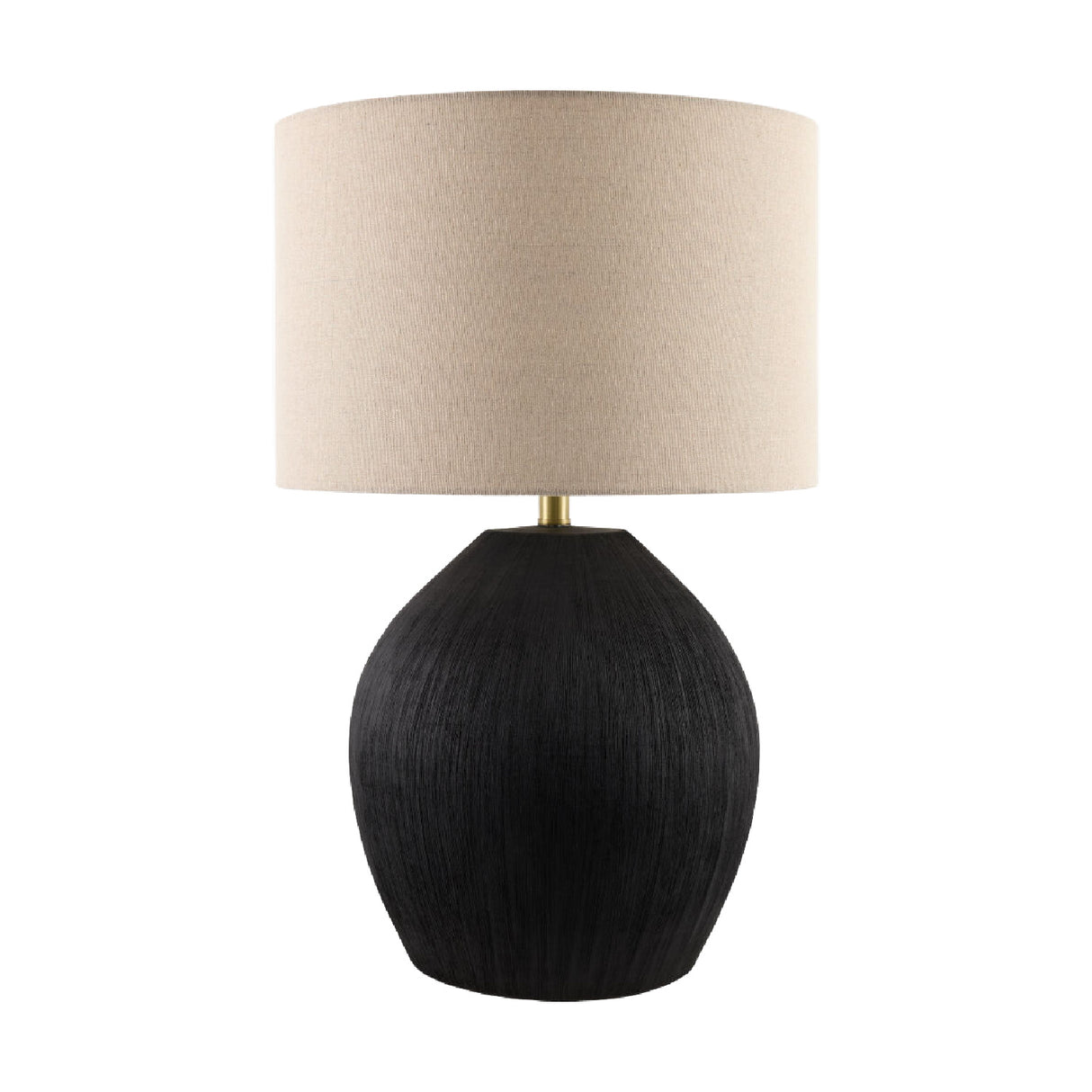   Black Ceramic Accent Table Lamp | Oroa.com