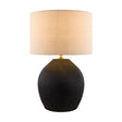 Modern European furniture - Black Ceramic Accent Table Lamp - www.oroa.com