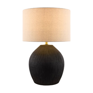   Black Ceramic Accent Table Lamp | Oroa.com