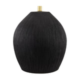 Modern European furniture - Black Ceramic Accent Table Lamp - www.oroa.com