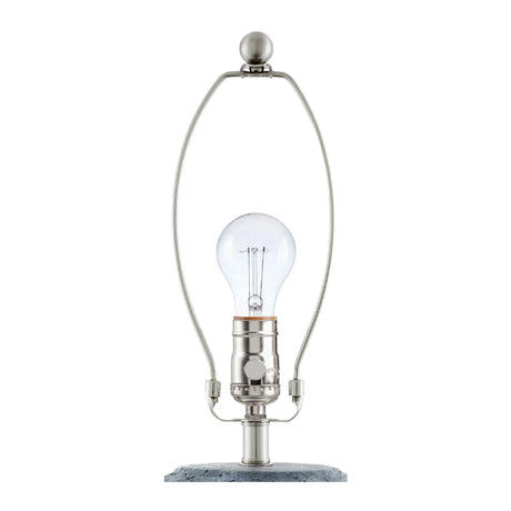 Modern European furniture - Sandblasted Gray Ceramic Table Lamp - www.oroa.com