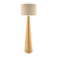 Modern European furniture - Flared Wooden Accent Floor Lamp - www.oroa.com
