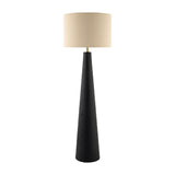 Modern European furniture - Flared Wooden Accent Floor Lamp - www.oroa.com