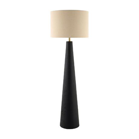 Modern European furniture - Flared Wooden Accent Floor Lamp - www.oroa.com