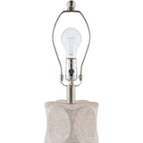 Modern European furniture - White Linen Shade Floor Lamp - www.oroa.com