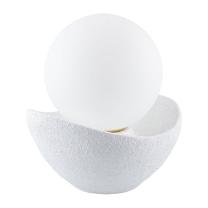   Cement Bowl Accent Table Lamp | Oroa.com