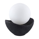 Modern European furniture - Cement Bowl Accent Table Lamp - www.oroa.com