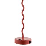 Modern European furniture - Wavy Iron Table Lamp Set (2) - www.oroa.com