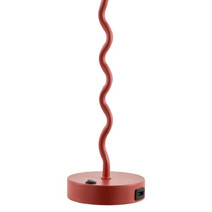   Wavy Iron Table Lamp Set (2) | Oroa.com