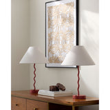 Modern European furniture - Wavy Iron Table Lamp Set (2) - www.oroa.com