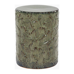   Carved Ceramic Garden Stool | Oroa.com