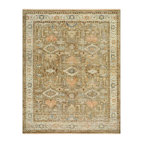 Modern European furniture - Patterned Brown Wool Table Runner - www.oroa.com