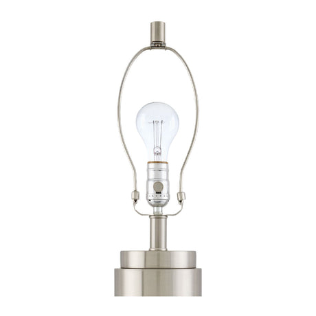 Modern European furniture - Metallic Finish Accent Table Lamp - www.oroa.com