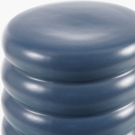 Modern European furniture - Glazed Ceramic Garden Stool - www.oroa.com