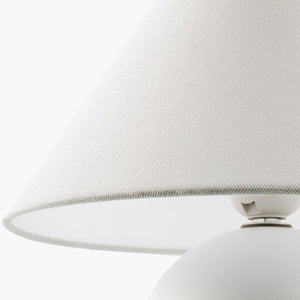   Round Ceramic Accent Table Lamp | Oroa.com